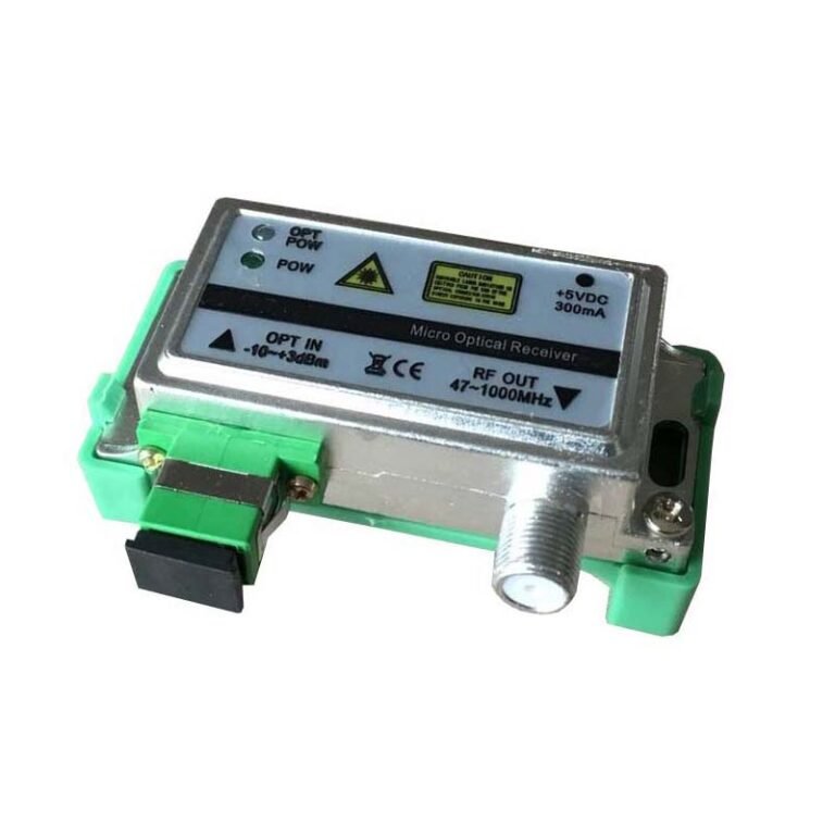 Micro AGC FTTH CATV Optical Receiver – Fiber Optic Telecom Co., Ltd